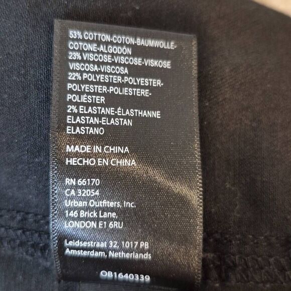 Free People CRVY Last Dance Low-Rise Flare Jeans  Black Size 34 - Picture 8 of 8